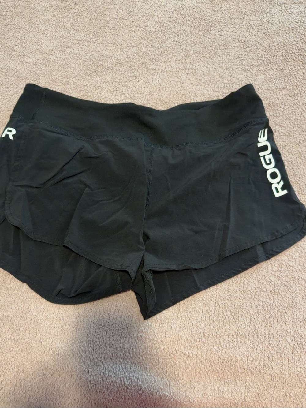 Rogue Black Women's Training Shorts with Side Logo
